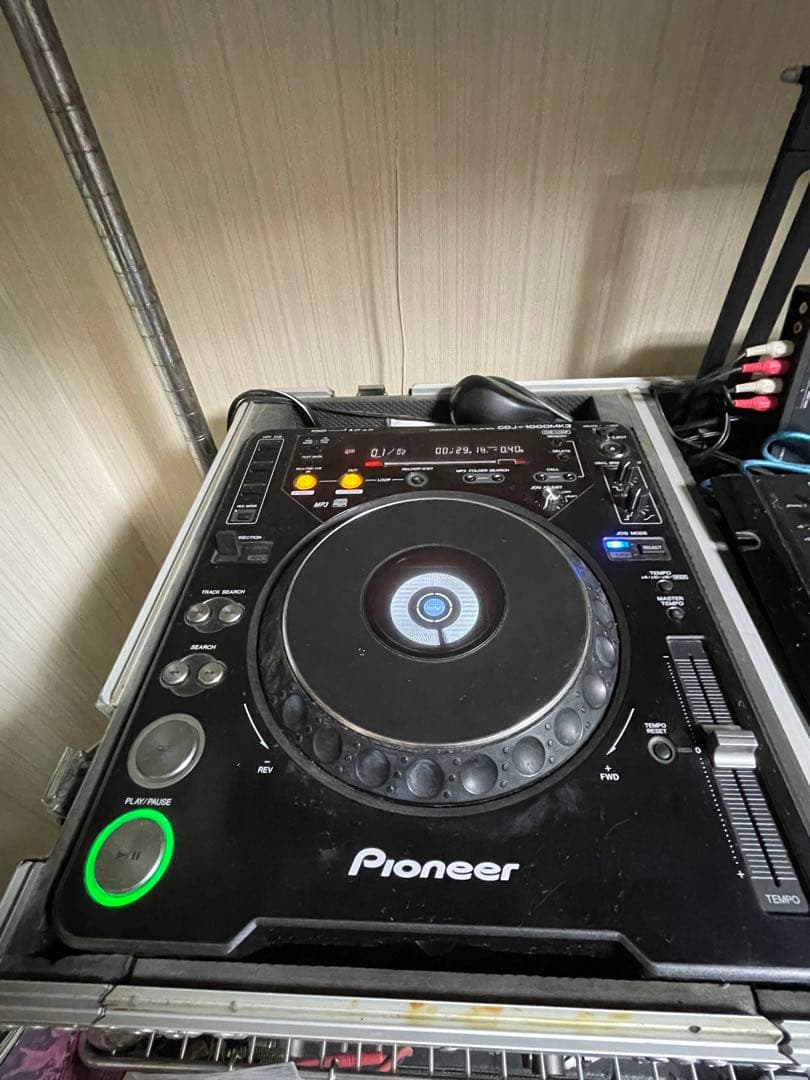 DJセット　Pioneer CDJ-1000MK3 2台+ミキサー+ケース