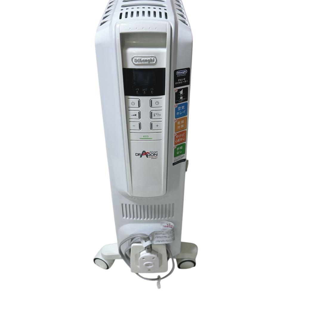 デロンギ　QSD0915-WH 動作確認済み　オイルヒーター　暖房家電