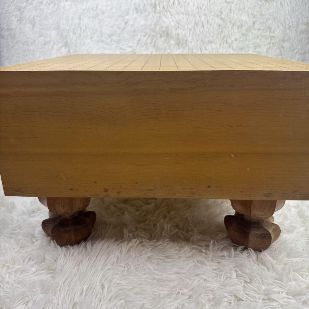 天地柾　囲碁盤 19路盤 碁石　蛤　雪印