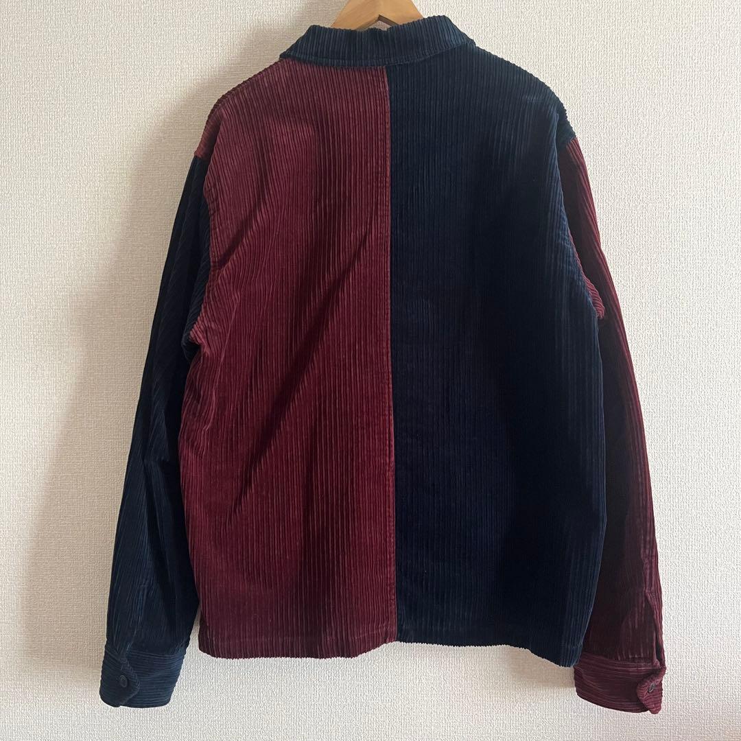stussy mix up cord jaket ステューシー コーデュロイ L