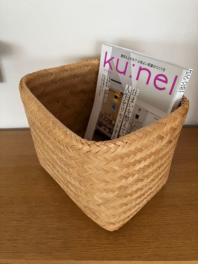 稀少　廃盤　ヨーガンレール　ババグーリ　竹籠