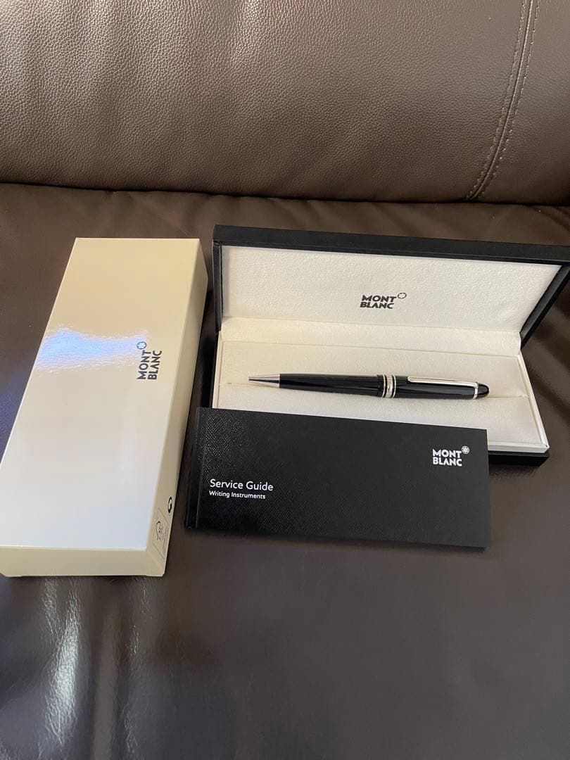 ◾️プラチナ◾️モンブラン ミッドサイズ◾️ボールペン◾️化粧箱、サービスガイド冊子付