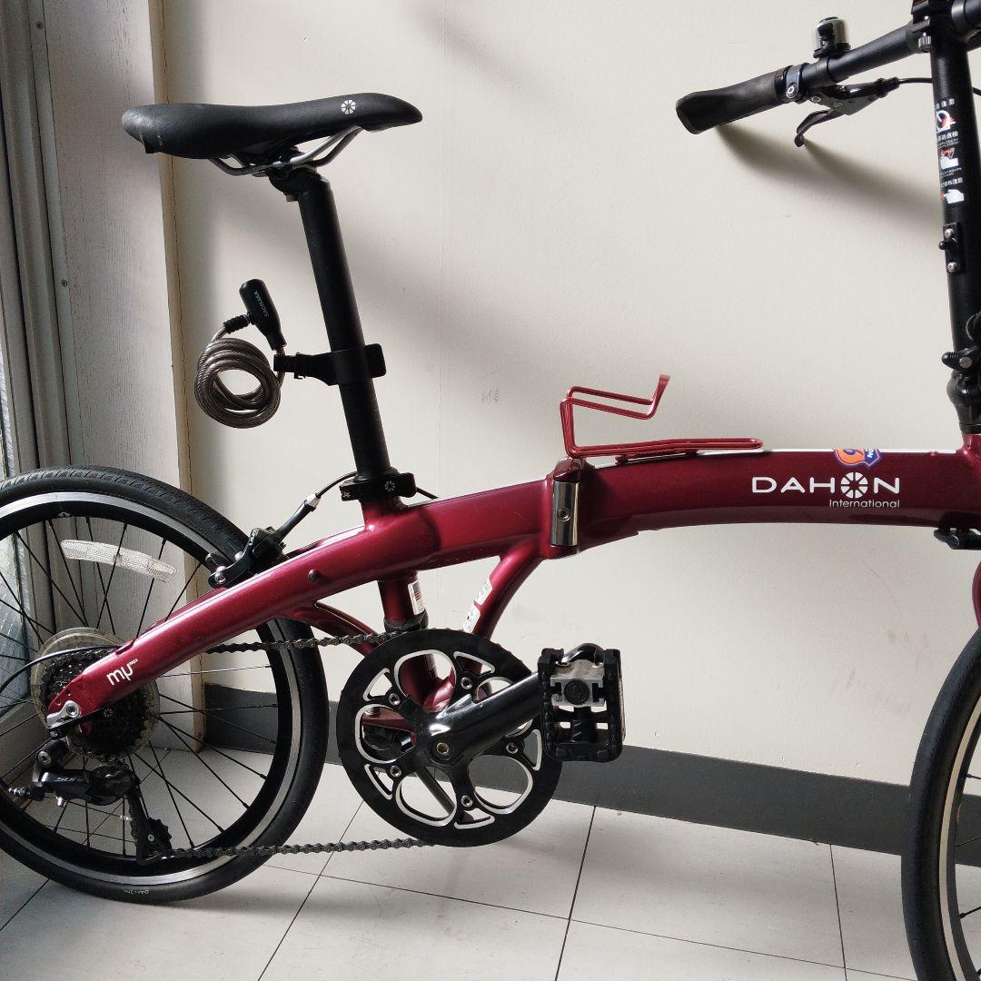 DAHON 折りたたみ自転車 ワインレッド