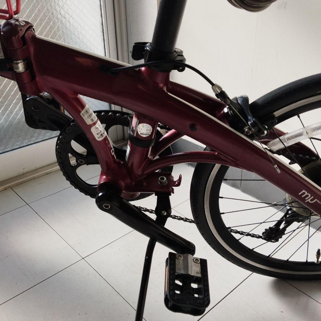 DAHON 折りたたみ自転車 ワインレッド