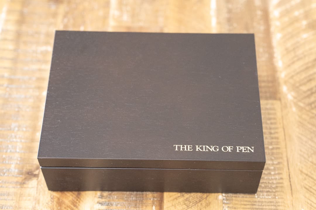 セーラー万年筆 キングプロフィット エボナイト シルバー 万年筆 中字