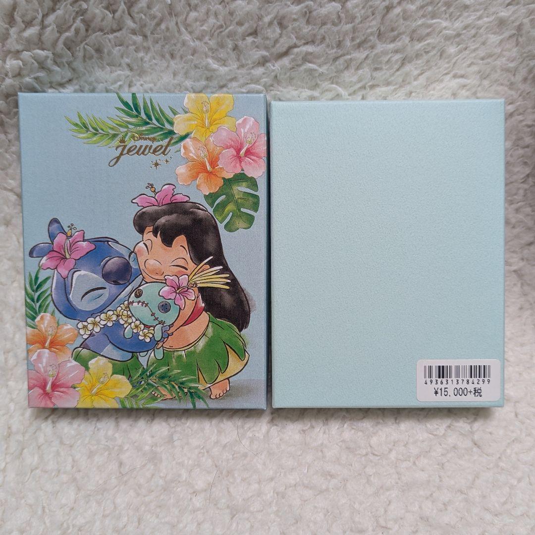 ネックレス レア リロ＆スティッチ ボックス付き Jewel ディズニーストア