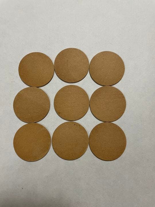 ［値下げあり］　未使用北大牛乳　蓋　9枚