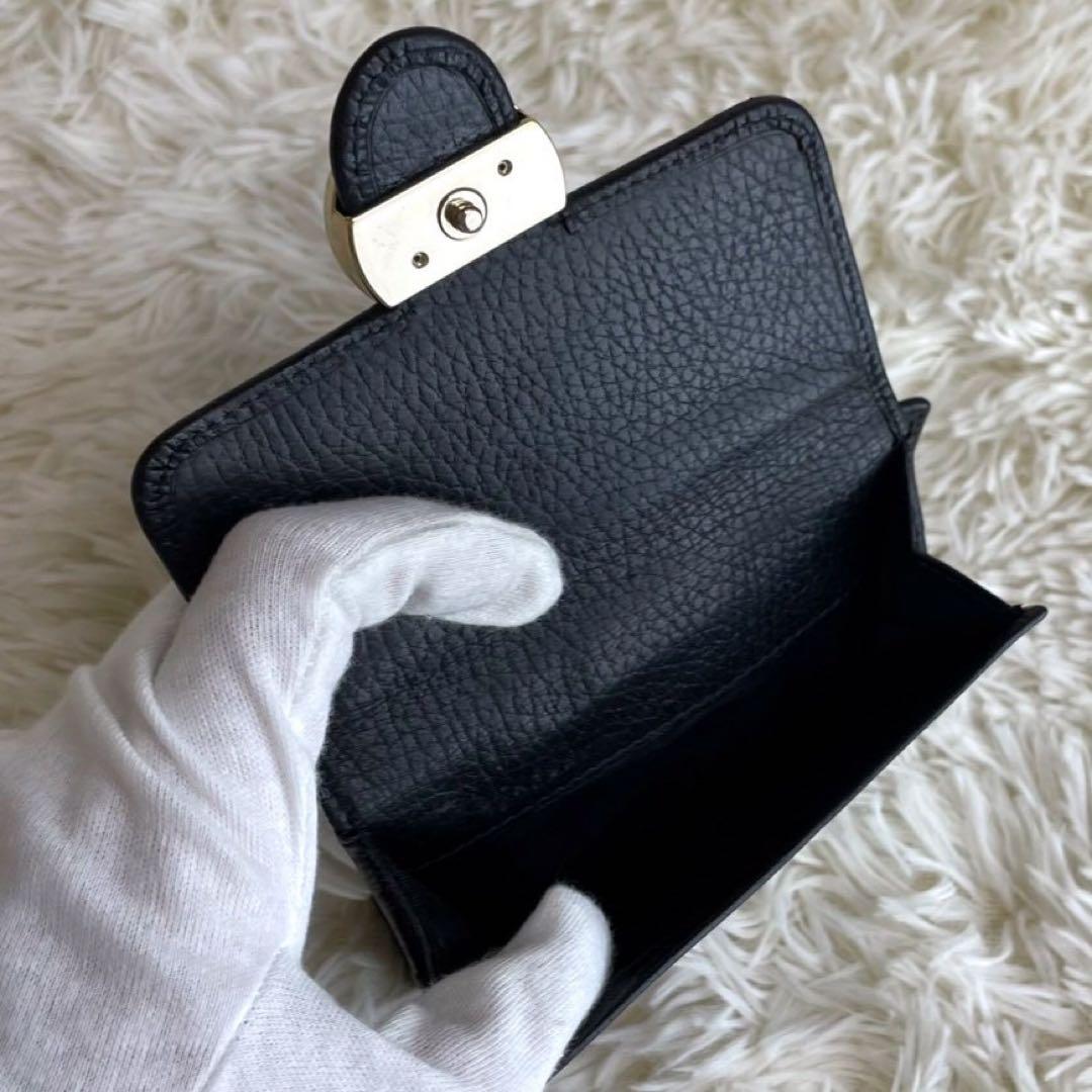 人気✨GUCCI Wホック財布　インターロッキング GG レザー　二つ折り財布