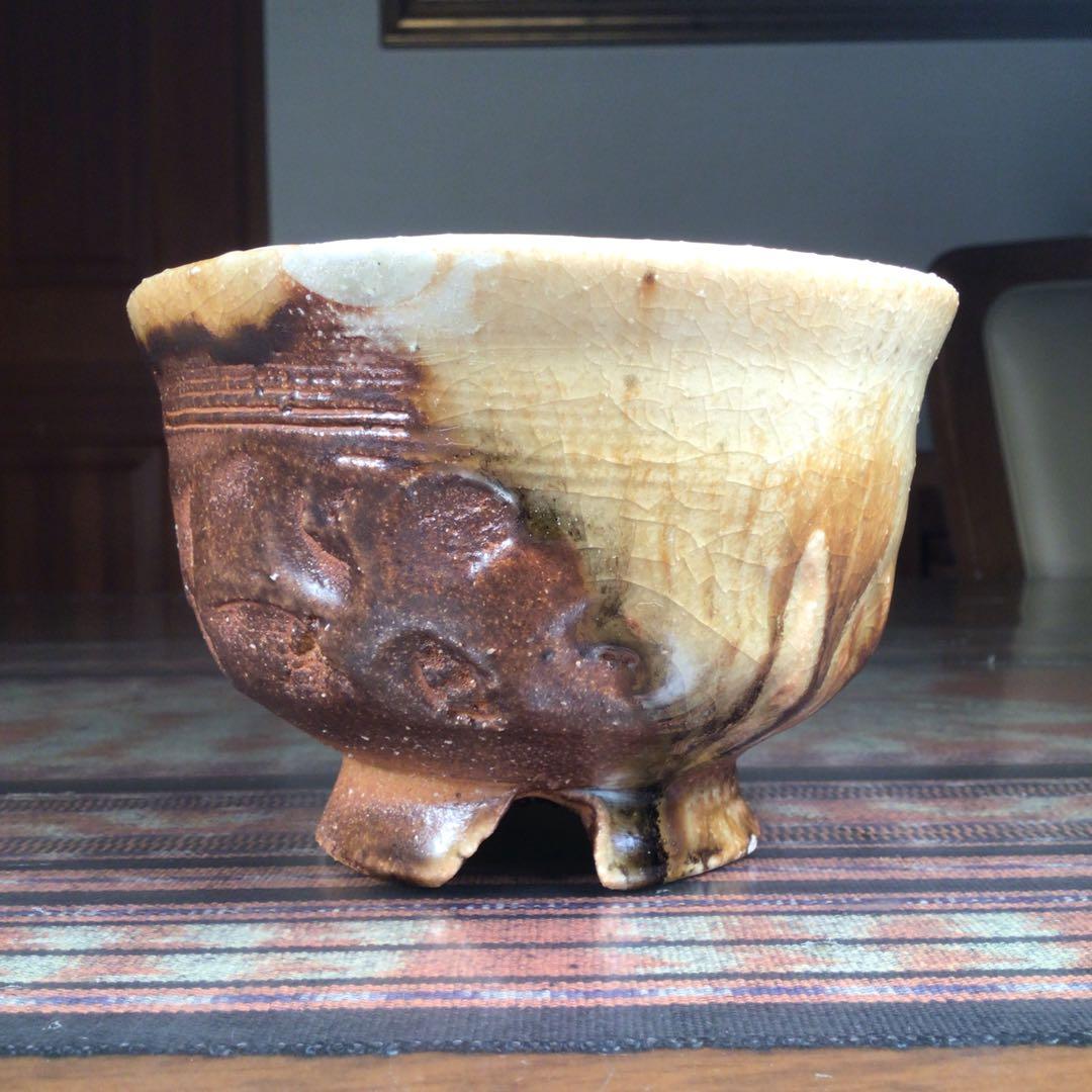 『スタうー特価』　古伊賀　西山窯　恐らく　３代目　坂本 瀧山　茶盃　(抹茶茶碗)