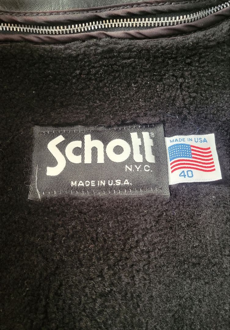 Schott　ショット　ライダース　641/40