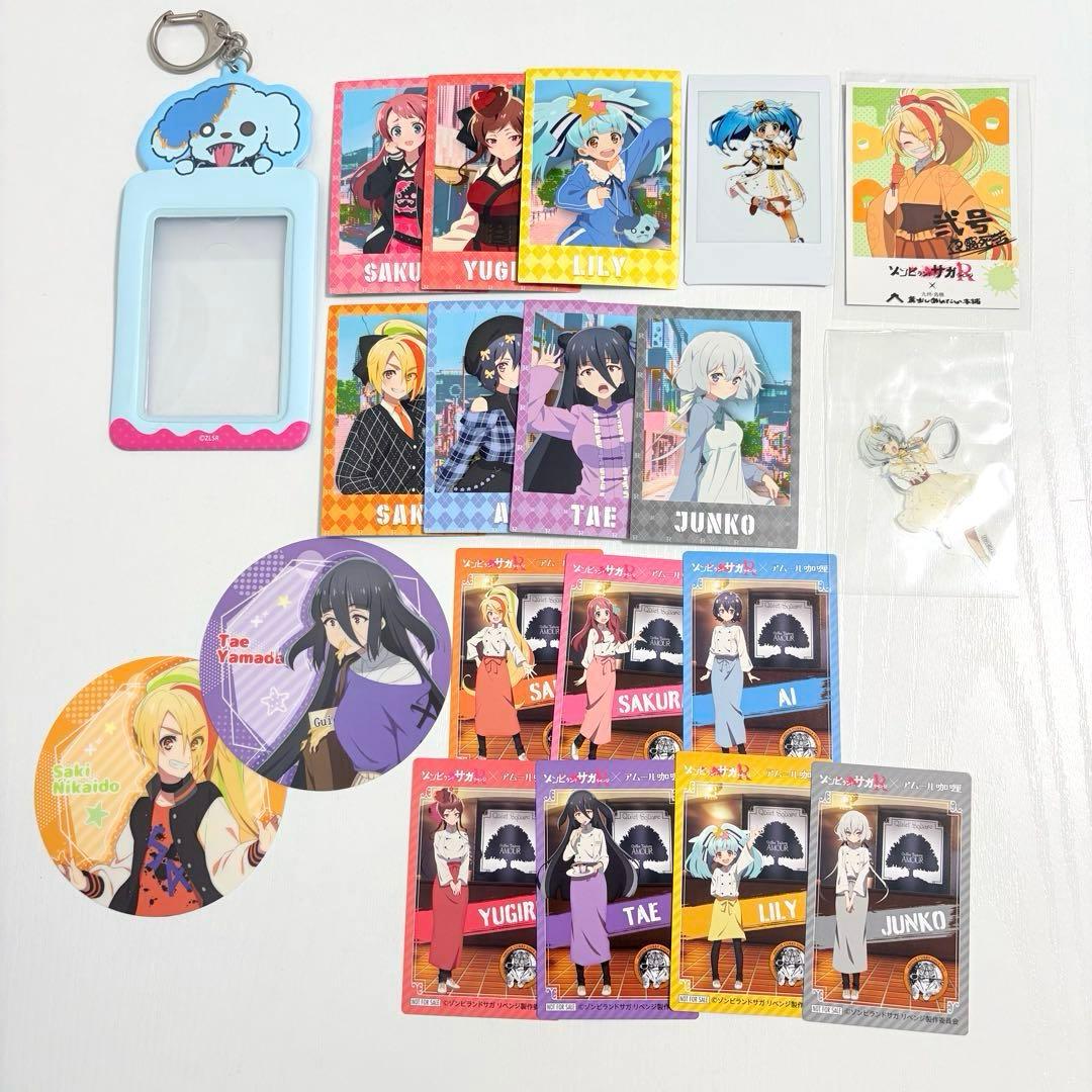 ゾンビランドサガ 特典 カード コースター フォトカードなど まとめ売り