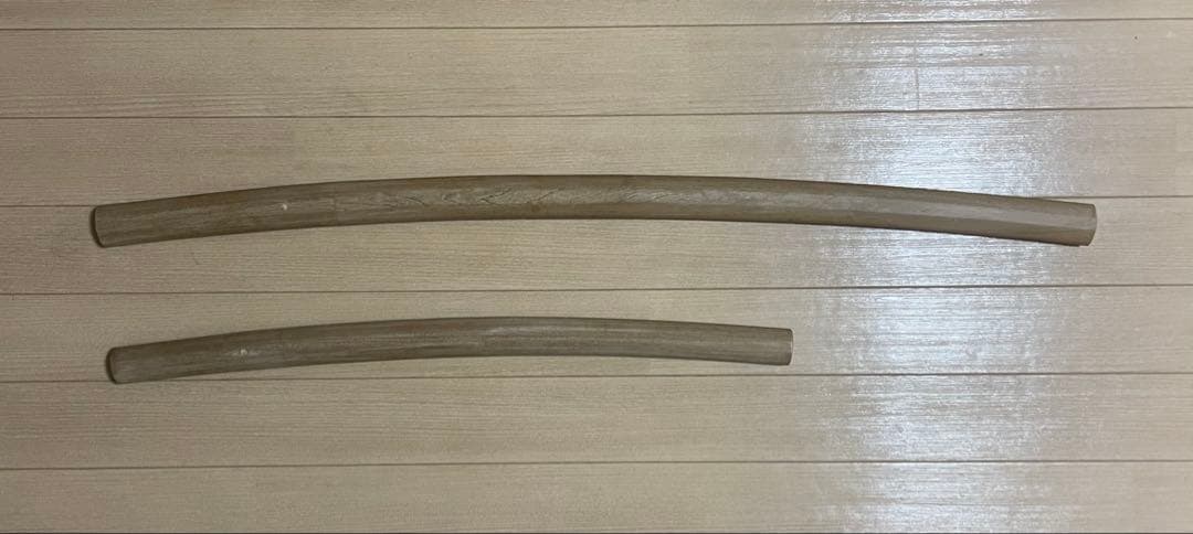 模造刀　居合刀　白鞘　太刀　脇差　武具　y31