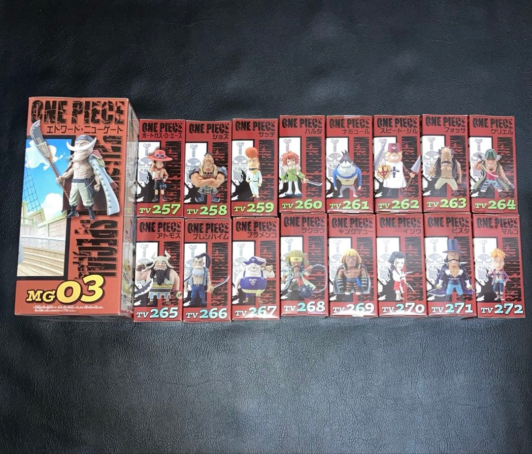 新品　未開封　白ひげ海賊団　vol.32 vol.33 17種コンプ MEGA