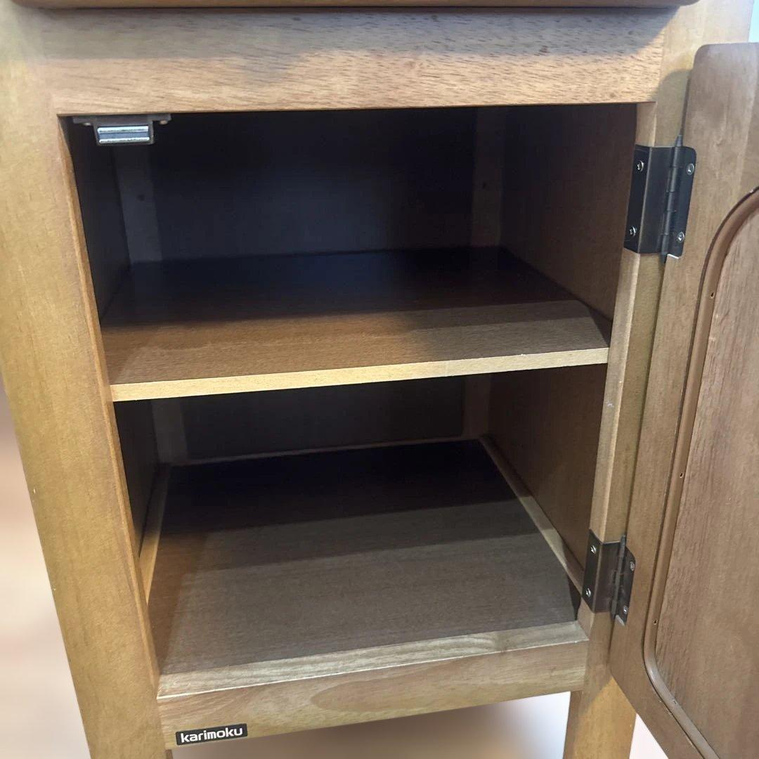 karimoku カリモク マルチチェスト 飾り台　キャビネット スリッパ収納