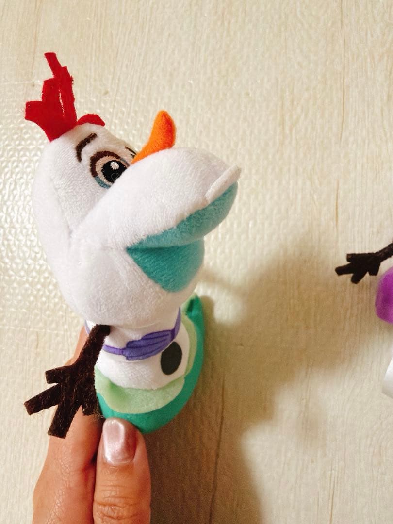 【レア】ディズニー　オラフ　アリエル　ラプンツェル　ぬいぐるみ　セット