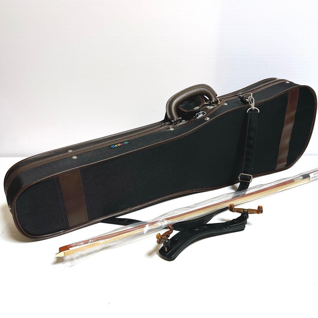 【美品】RUDOLF FIEDLER GOF 4/4 新品弓　GALAXケース