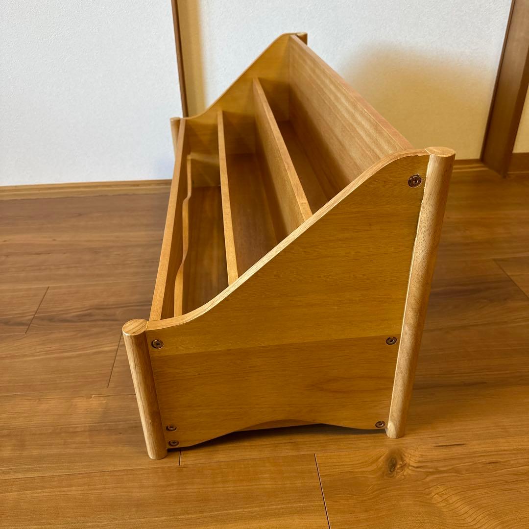木製本棚 3段 組立家具