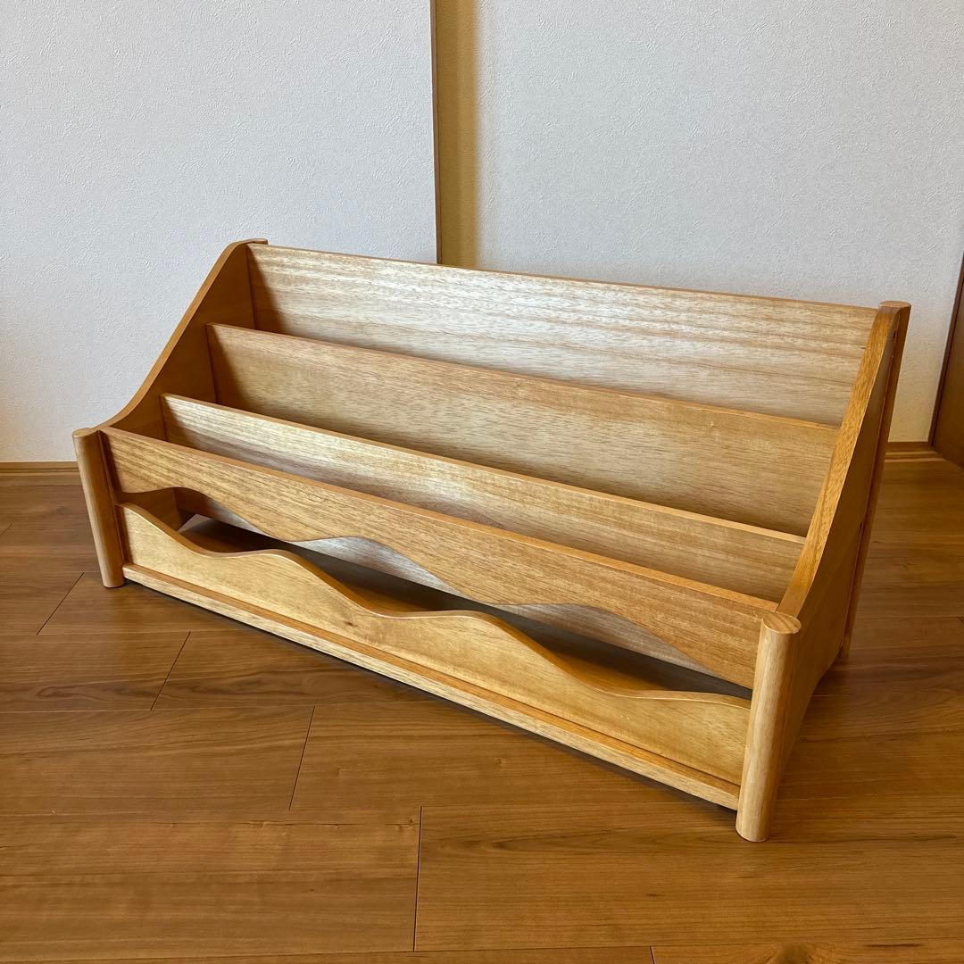 木製本棚 3段 組立家具