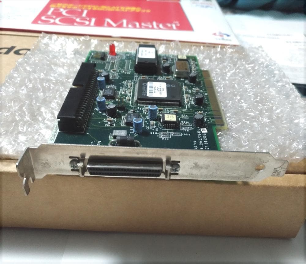 アダプテック AHA-2940J PCI SCSI Master 箱・取説付