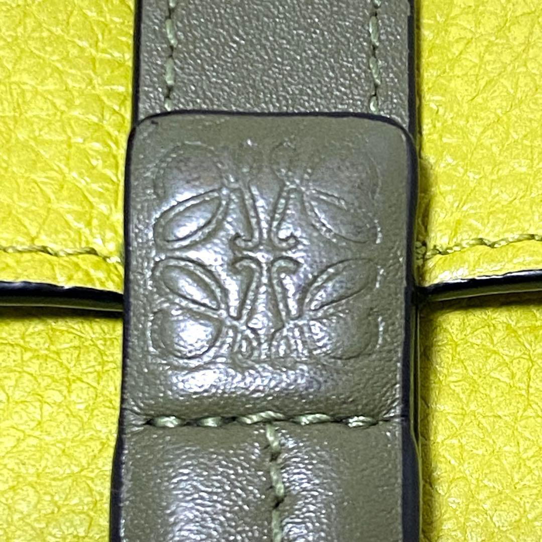 美品✨ LOEWE ロエベ トライフォールド ウォレット 3つ折り財布