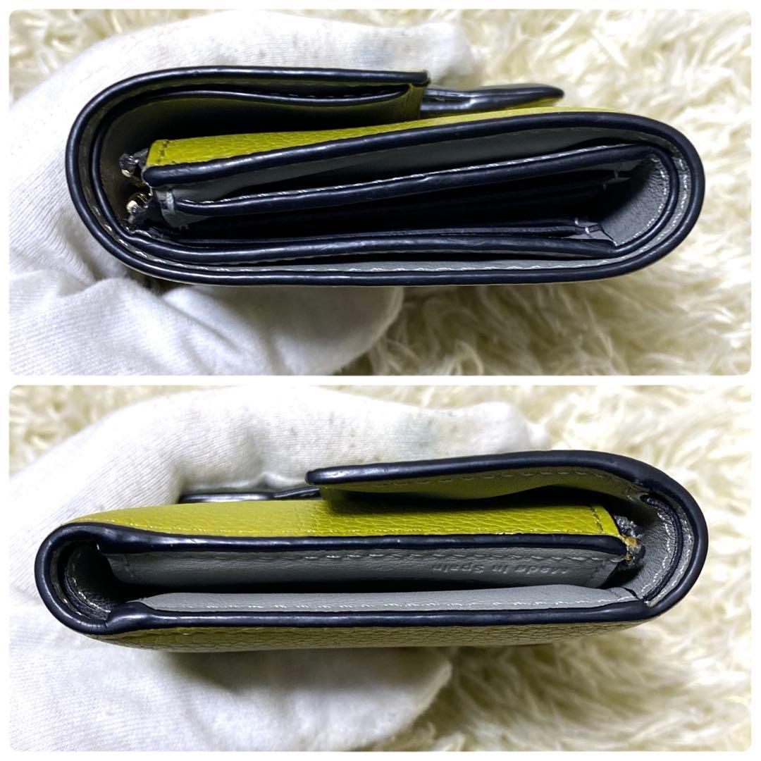 美品✨ LOEWE ロエベ トライフォールド ウォレット 3つ折り財布