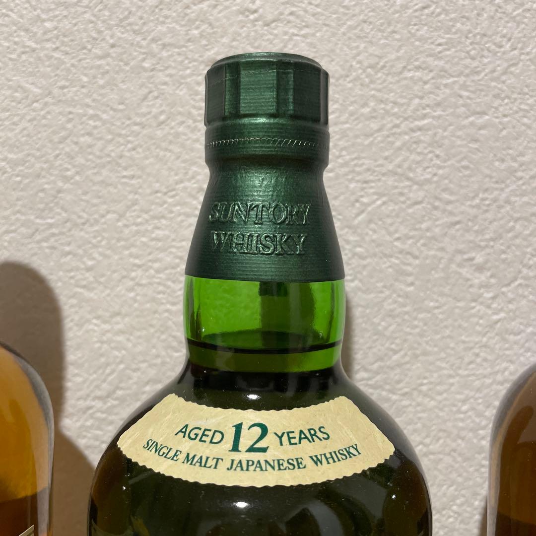 【新品未開封】サントリーシングルモルトウイスキー白州12年・ニッカウヰスキー竹鶴