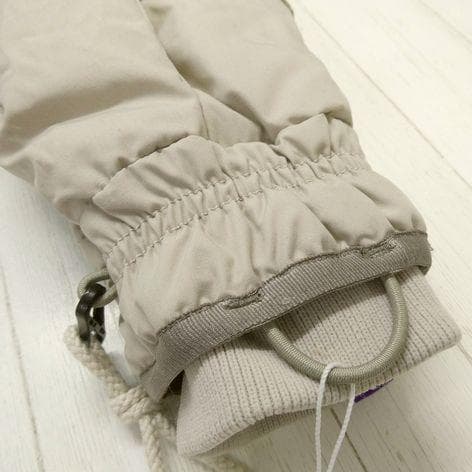 ザ ノースフェイス パープルレーベル ダウングローブ ミトン 手袋 S ストーン