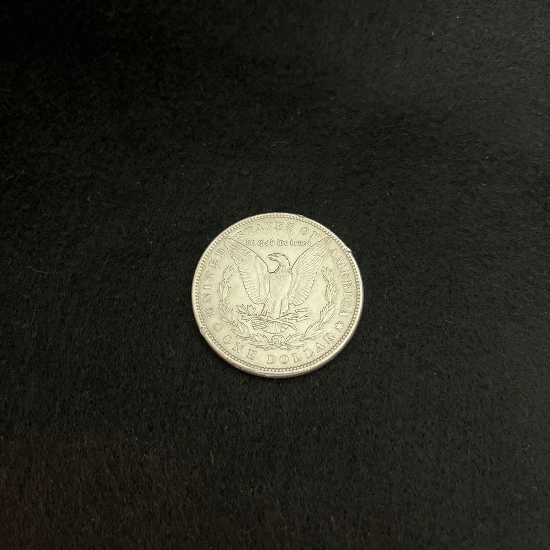 し*ー様 アメリカ　モルガン1ドル銀貨 1884年　26.6グラム　ミント無し