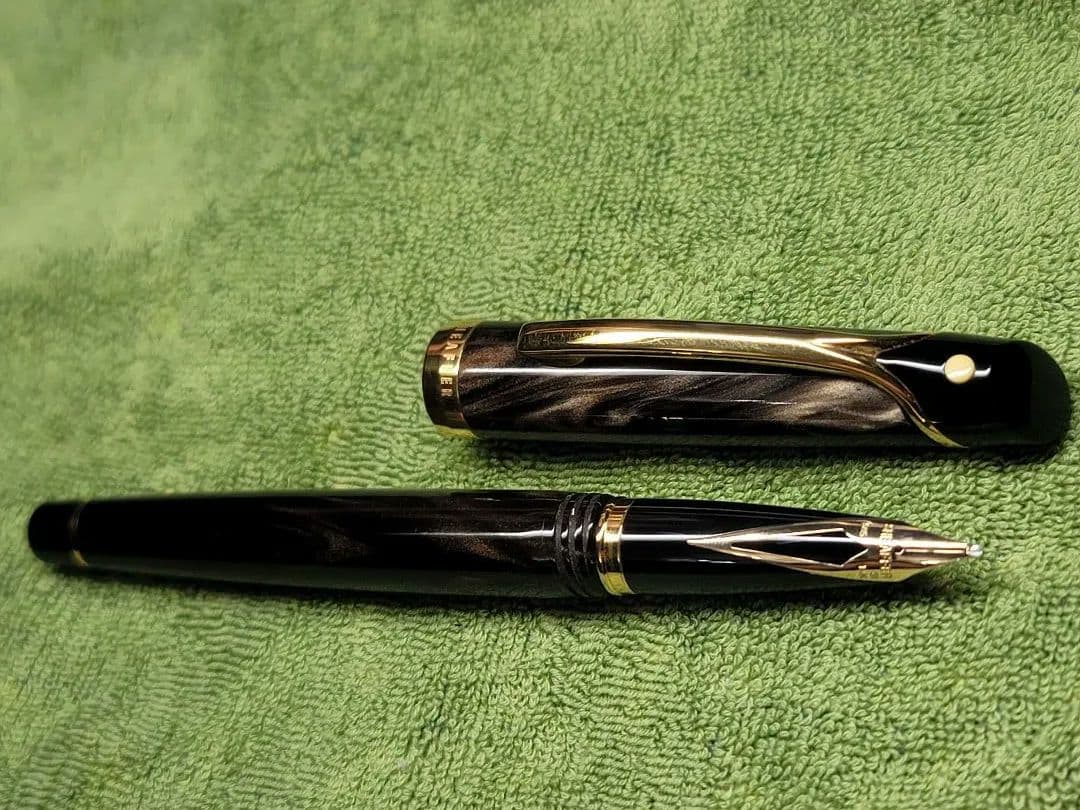シェーファー万年筆 VLRグロッシーブラウン 美品