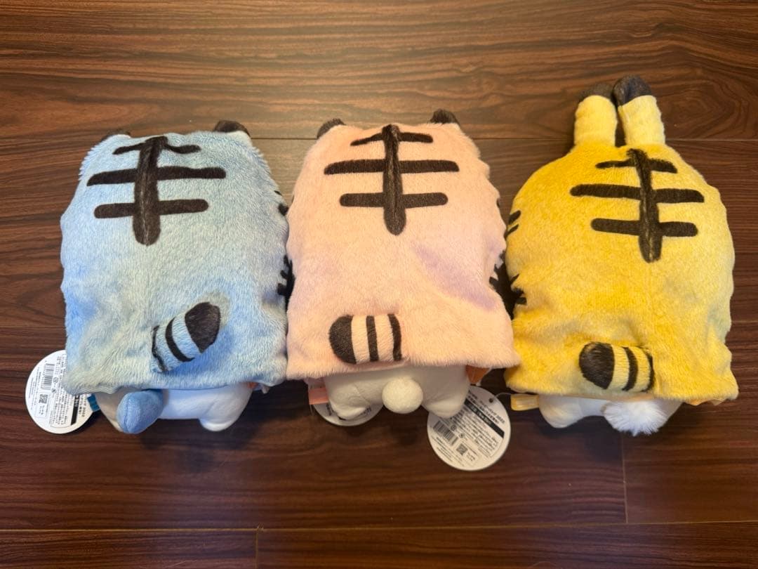 ちいかわ ハッピーバッグ 2022 寅年 干支ぬいぐるみ 3体セット