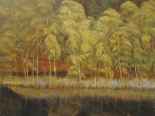 加藤美代三、【嵯峨野】、希少な額装用画集より、新品額装付