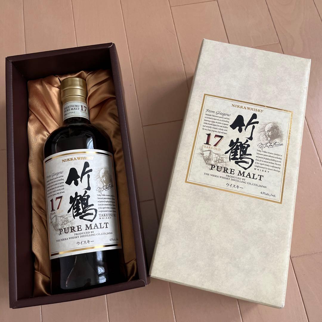 ニッカウヰスキー 竹鶴 17年 ピュアモルト 700ml
