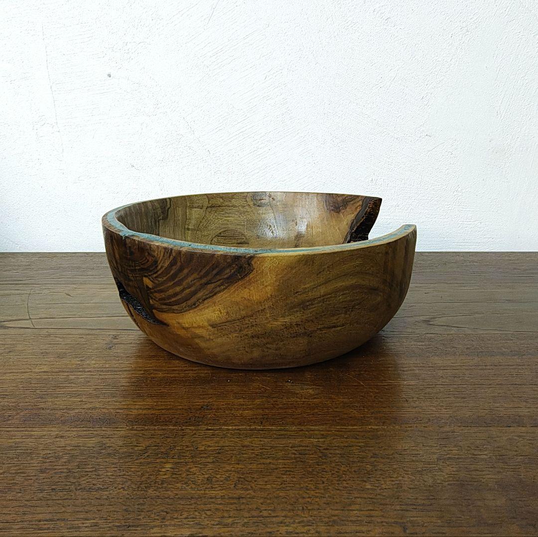 【Black Walnut× Epoxy Resin】木製 ボウル 作家もの