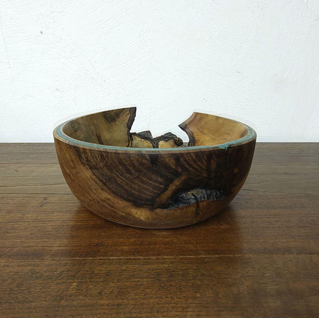 【Black Walnut× Epoxy Resin】木製 ボウル 作家もの