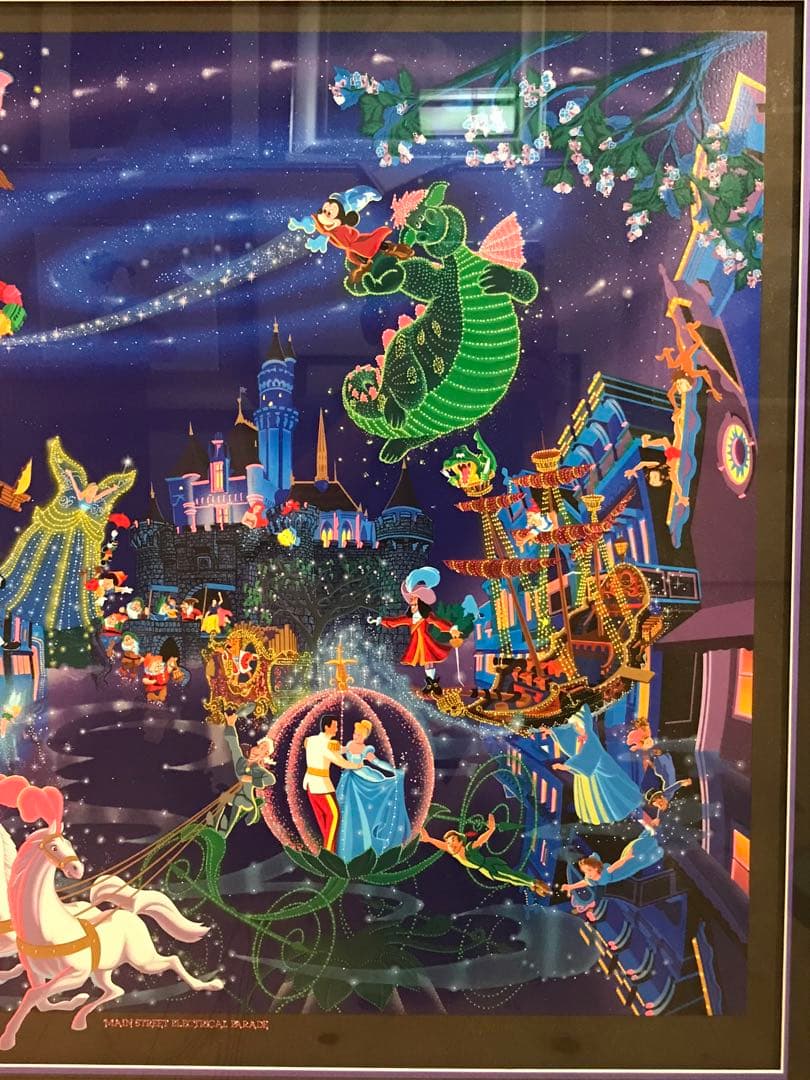 奏さま専用　メラニー・ケント「エレクトリックパレード」　シルクスクリーン