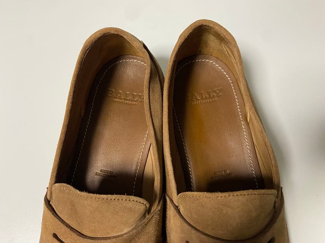 BALLY ローファー　スエードレザー　バリー　スイス製 10