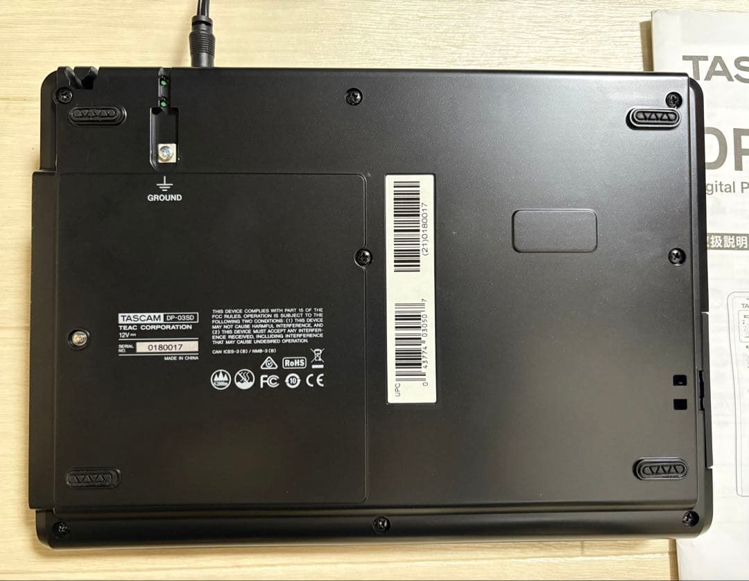 配信機器・PA機器・レコーディング機器 TASCAM DP-03SD MTR