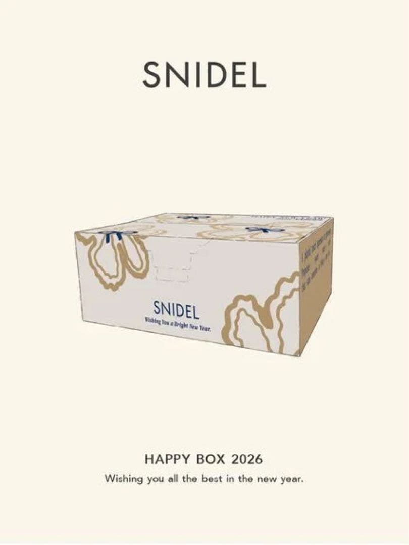 福袋SNIDEL  2026年HAPPY BOX