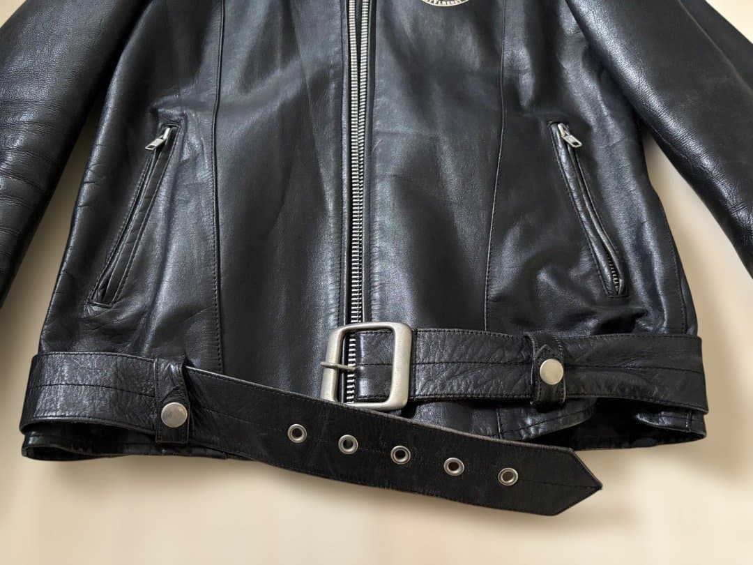 R.I.P CLEAR ライダースジャケット