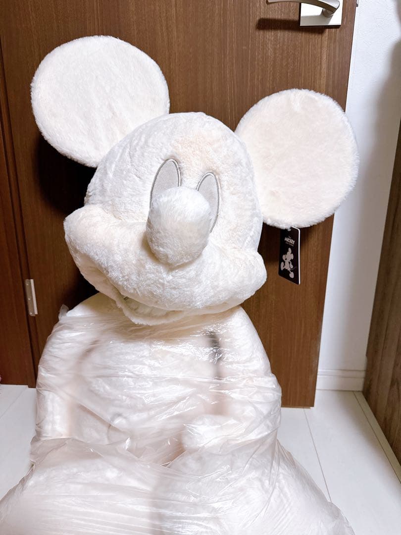 ディズニー　ミッキー　ブランケット付き　ぬいぐるみ