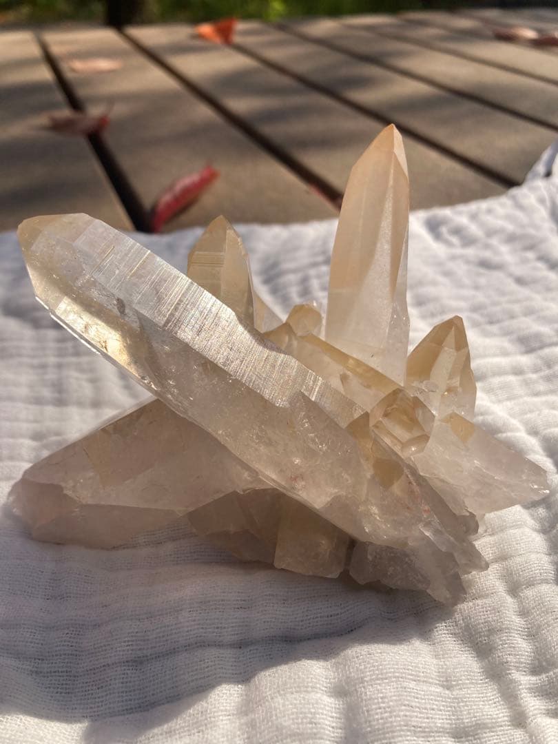 レムリアンシードピュアレイ　ゴールデンヒーラークラスター