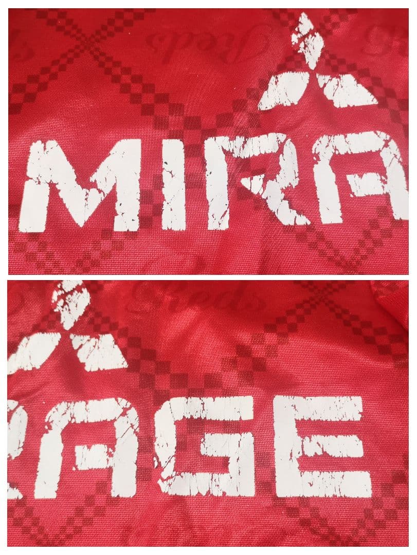 浦和レッズ　1998　ユニフォーム　レプリカ　長袖シャツ　ミラージュ　Oサイズ