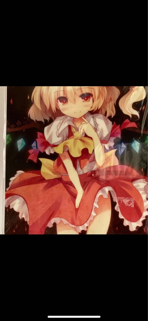 新品 波天宮文具 東方Project 下敷きフランドールスカーレット 上海アリス