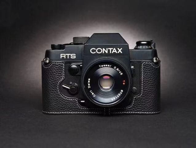 新品 本革カメラケース CONTAX コンタックス RTS/RTS2用