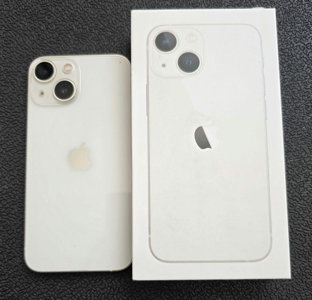 Apple iPhone 13 mini　スターライト　本体