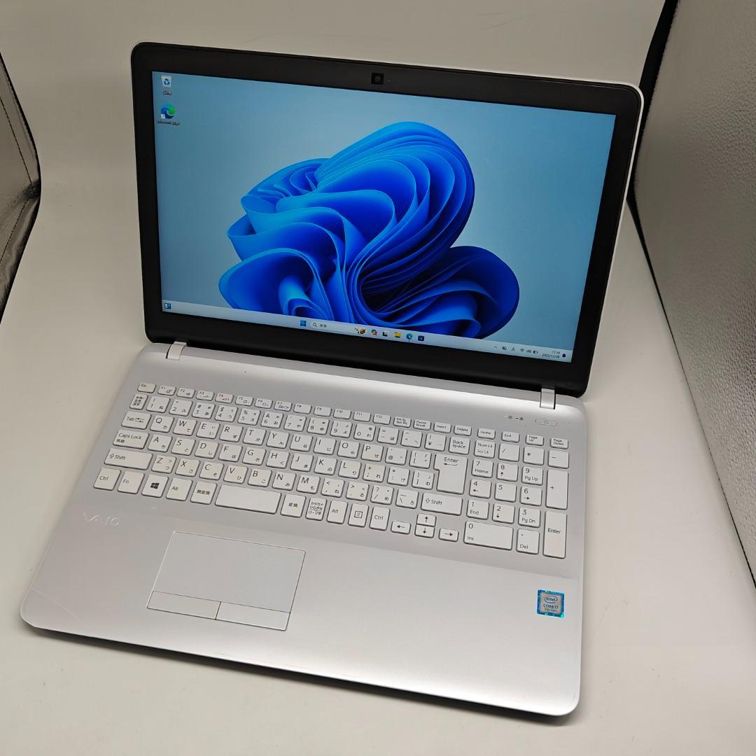 【VAIO】VJS 爆速i7 SSD128GB+HDD1TB 白 ノートPC