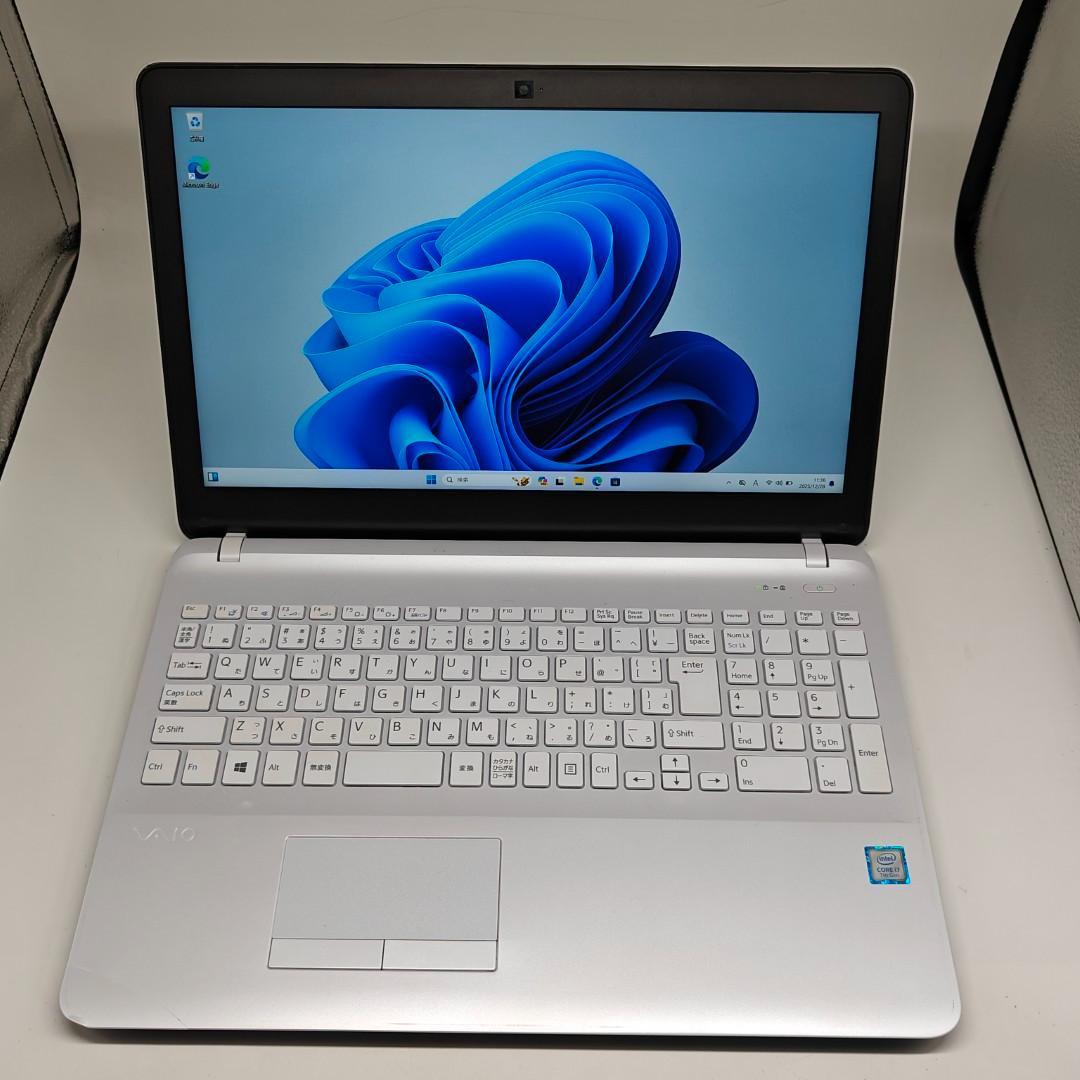 【VAIO】VJS 爆速i7 SSD128GB+HDD1TB 白 ノートPC