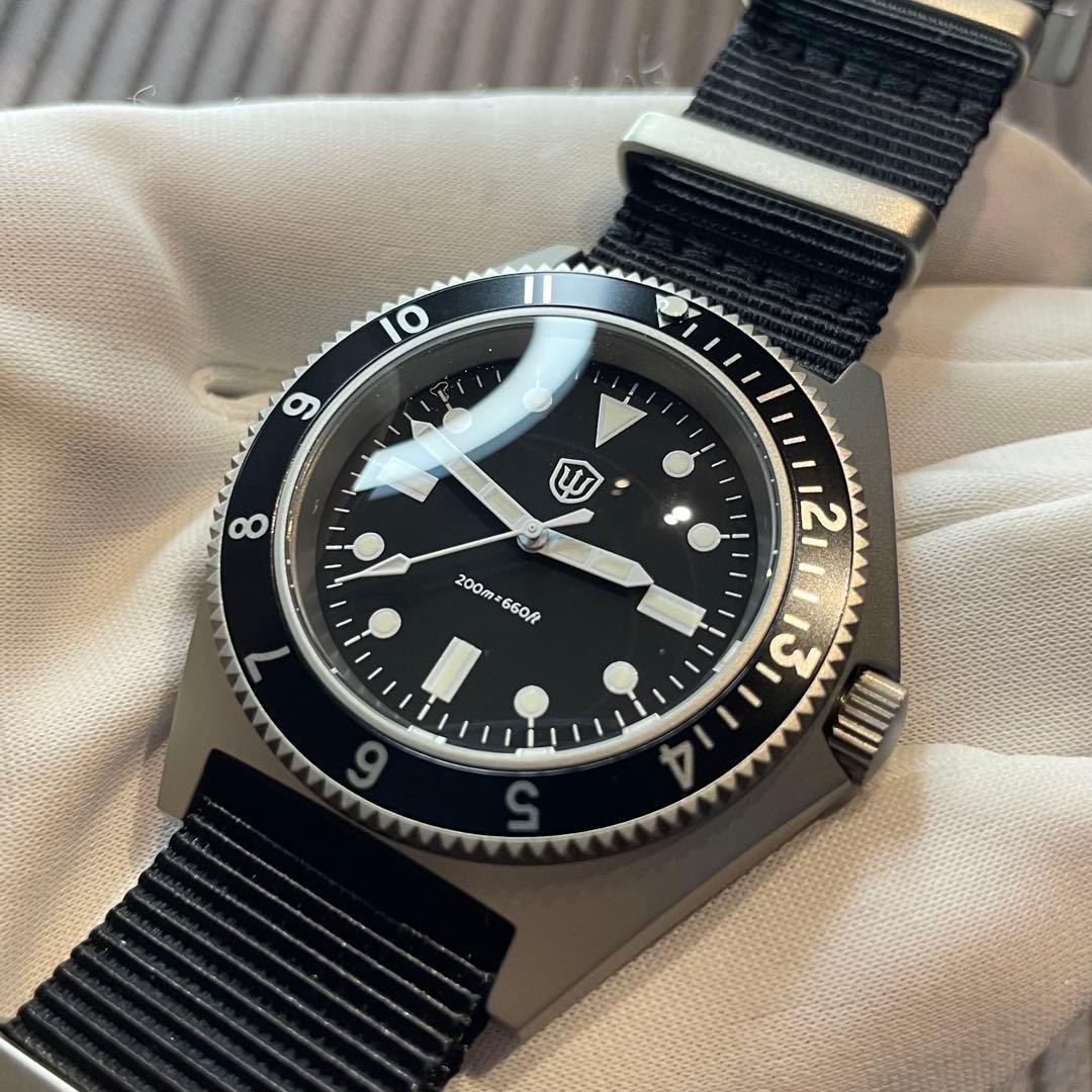 新品 ミリタリーウォッチ TYPE1 米軍 パイロット セイコームーブ