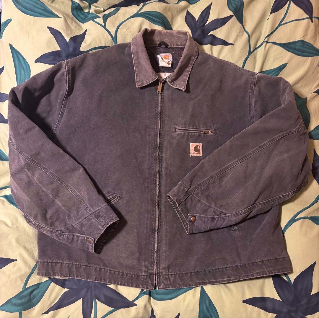 た*く様 Carhartt デトロイトジャケット 希少サイズUSA製