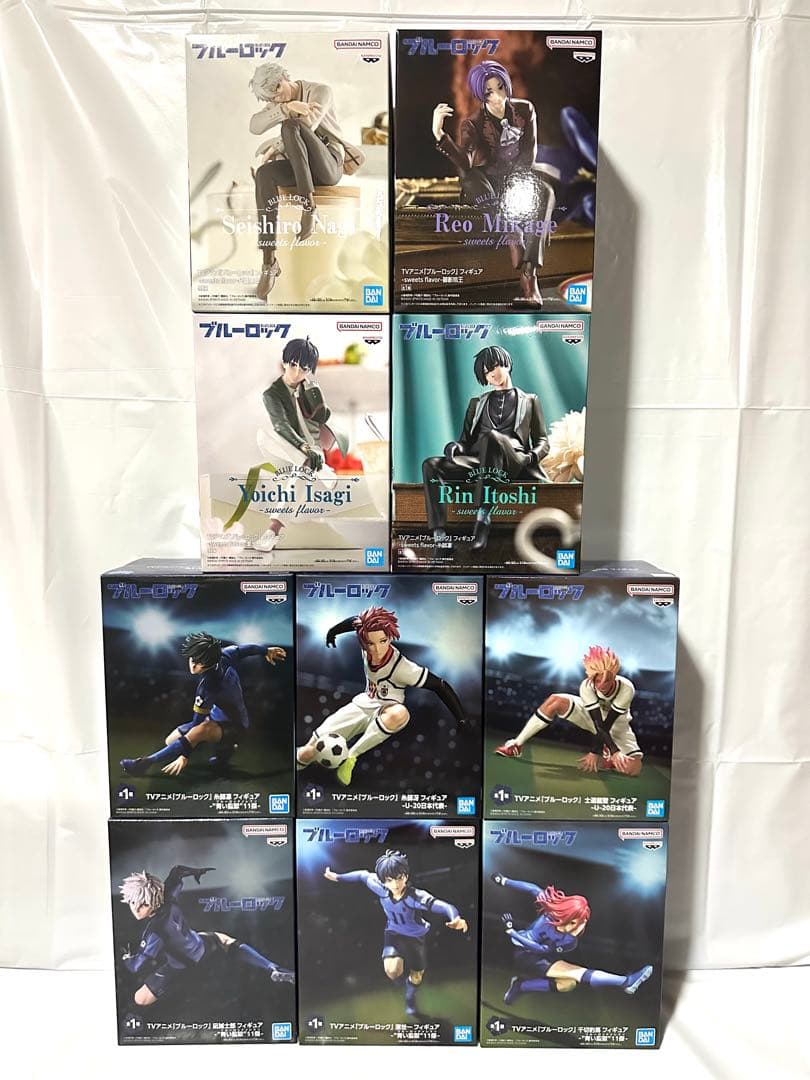 【新品未開封】ブルーロックフィギュア　まとめ売り10点　コンプリートセット